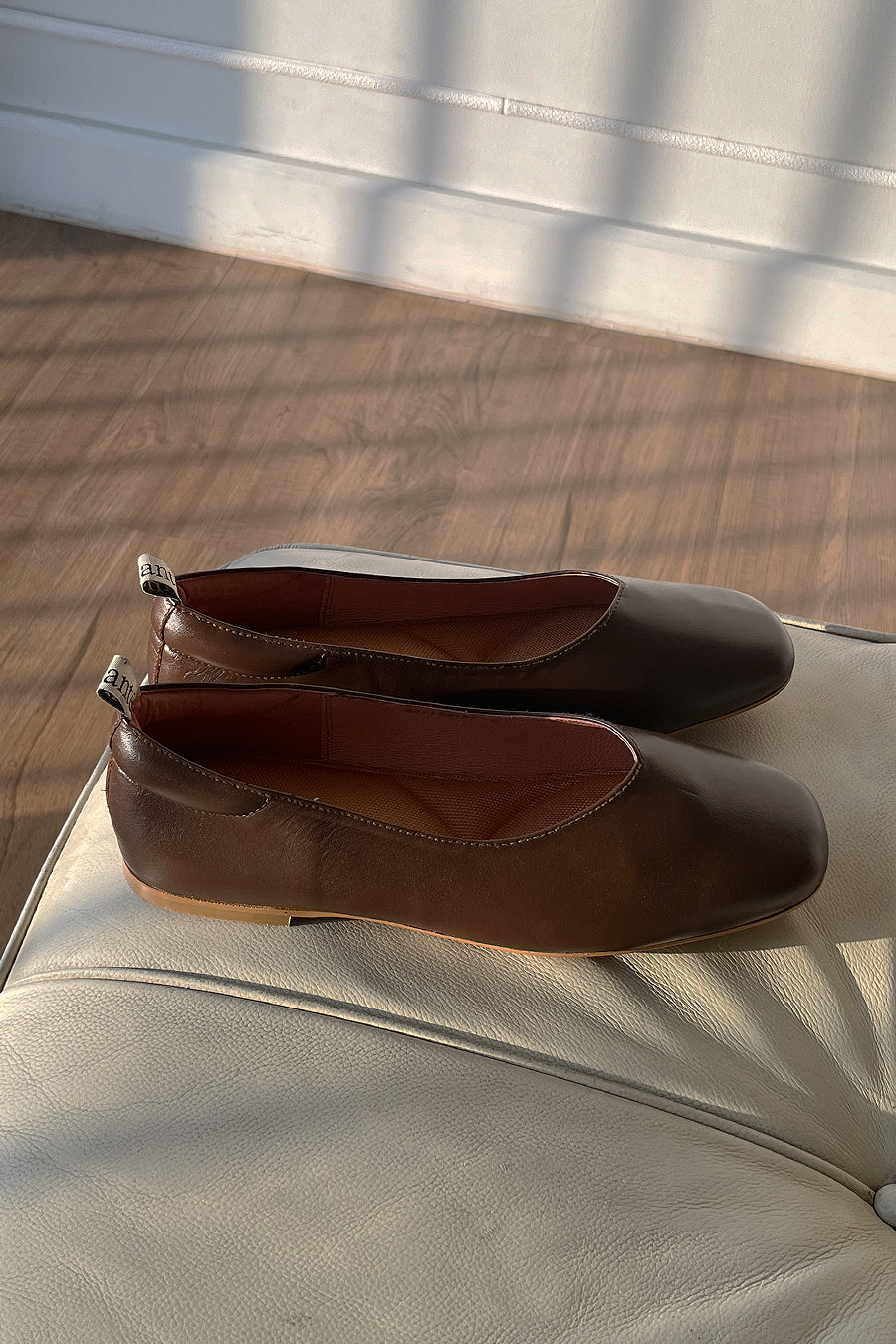The Ballerine Flat in Chocolat - Image 3