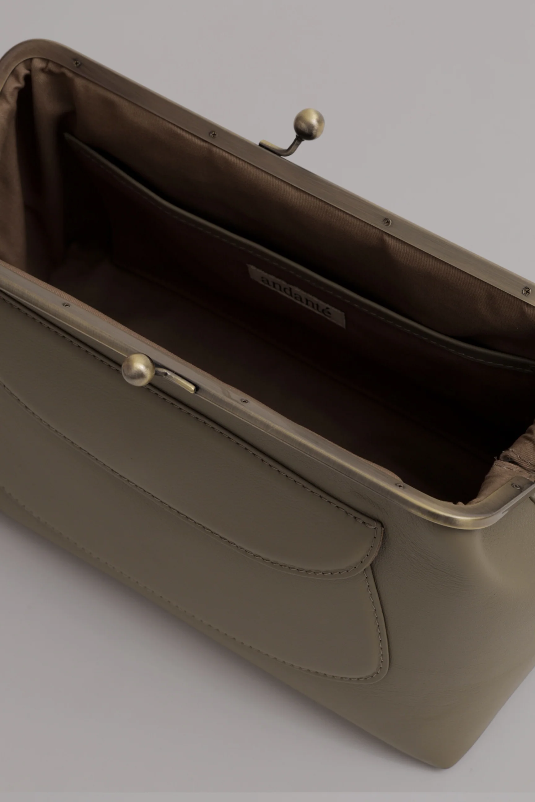 The Grande Nonna Pouch in Sage - Image 3