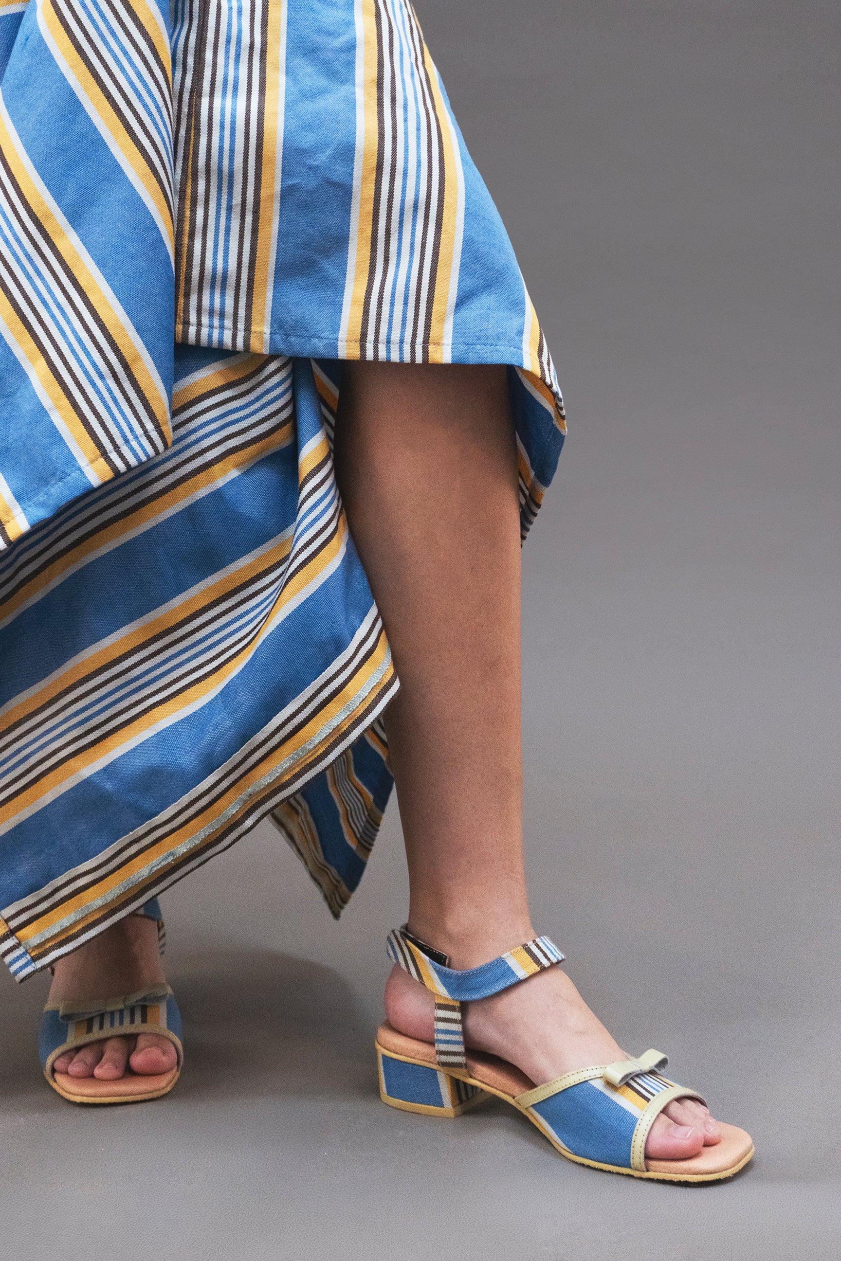 The Jardin Sandal in Bluebell - Image 3