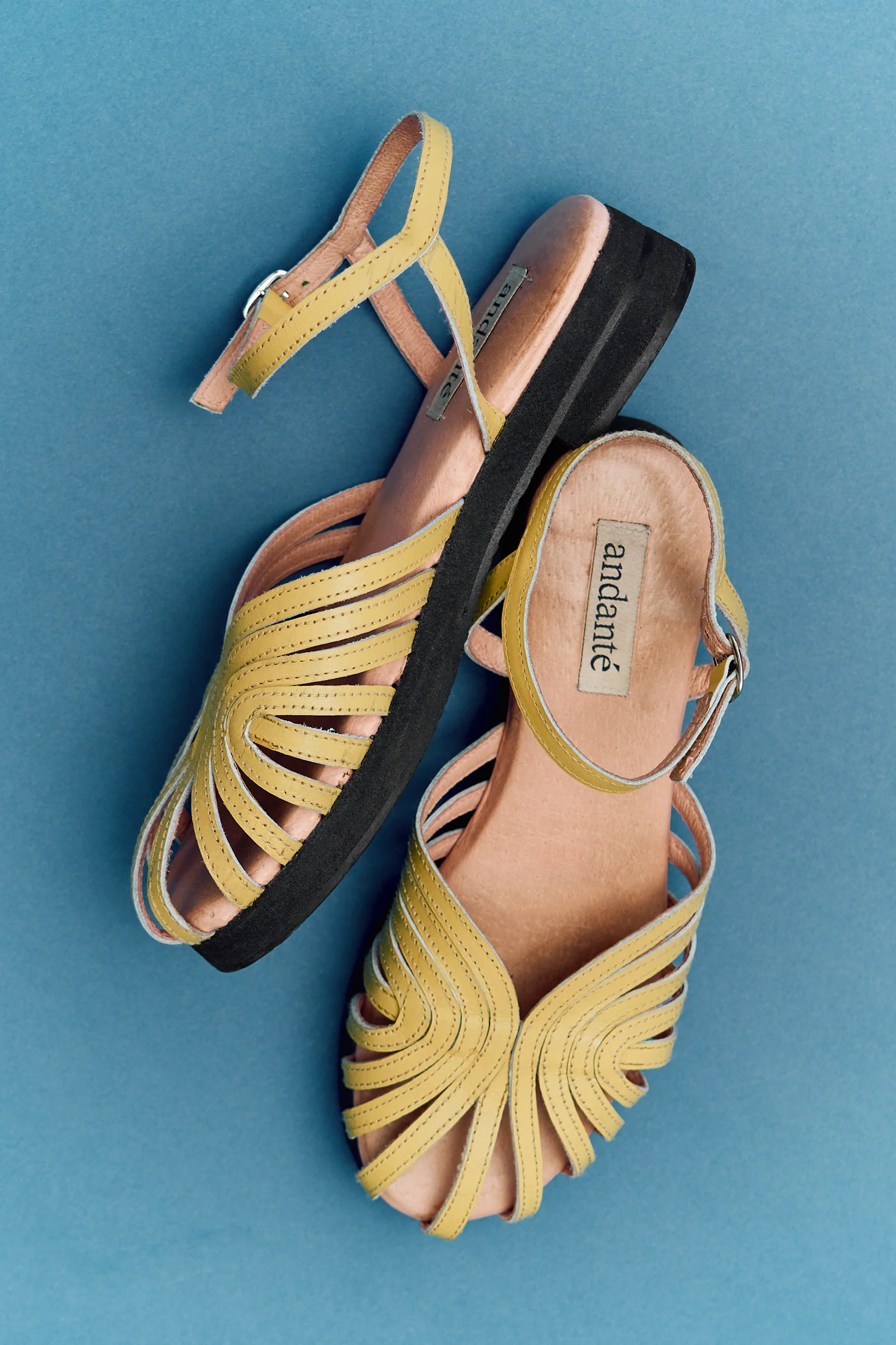 The Solana Sandal in Lemonade - Image 4