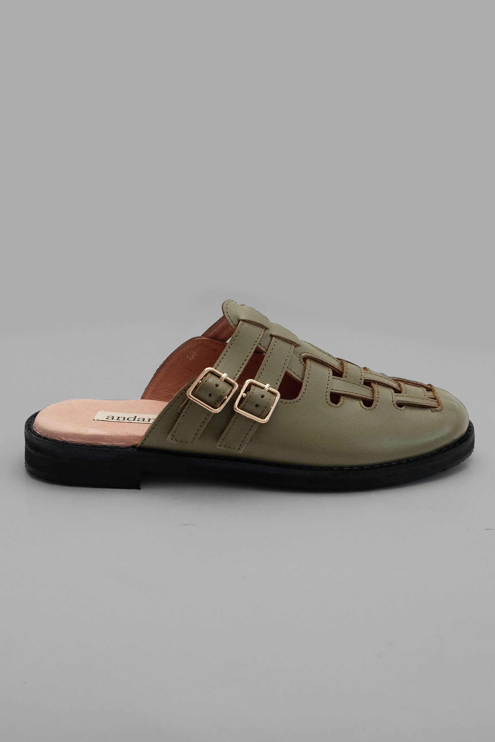 The Woven Mule in Moss - Image 3